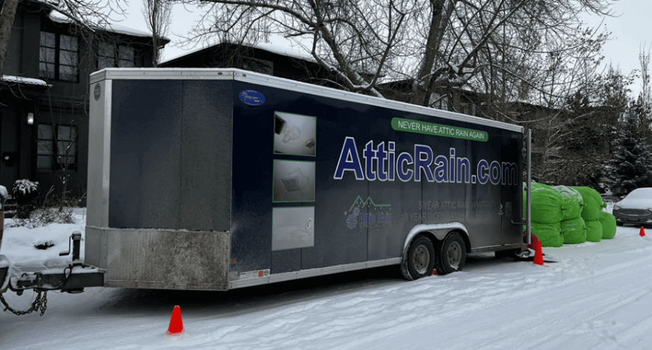 Attic Rain Specialists | Permanent Solutions for Attic Rain | Calgary and Surrounding Areas